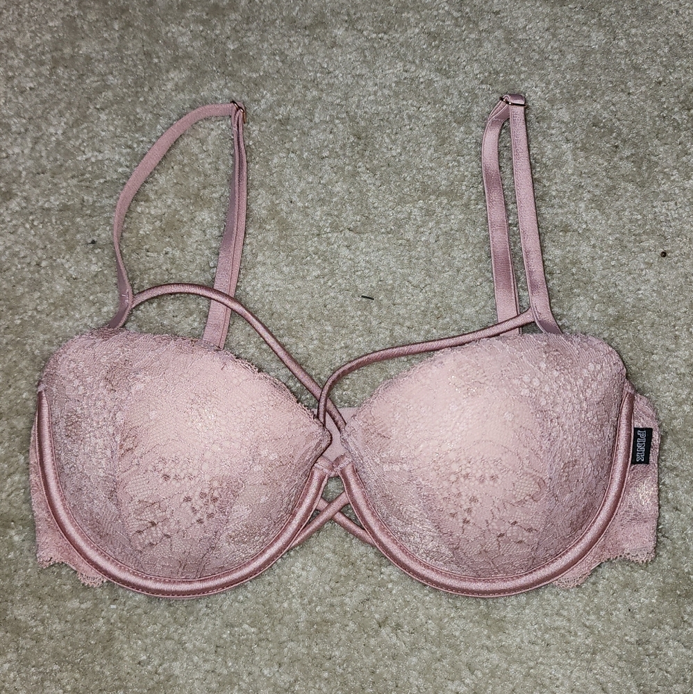 Victorias Secret Pink Push Up Bra